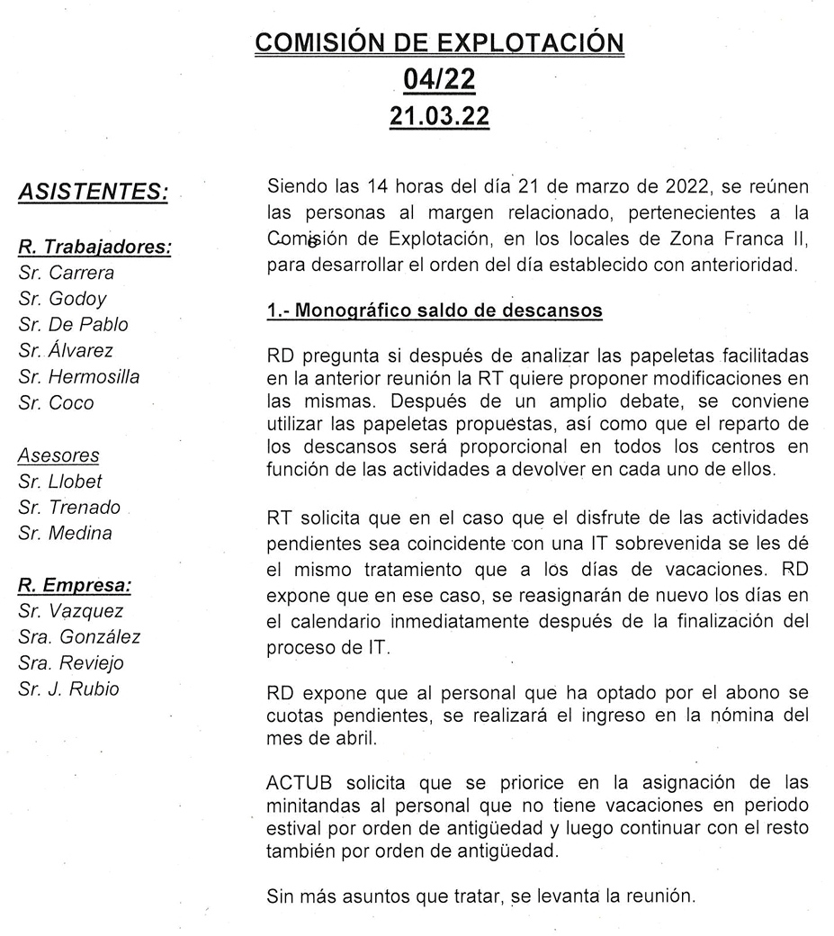 Acta explotacion 21 03 2022