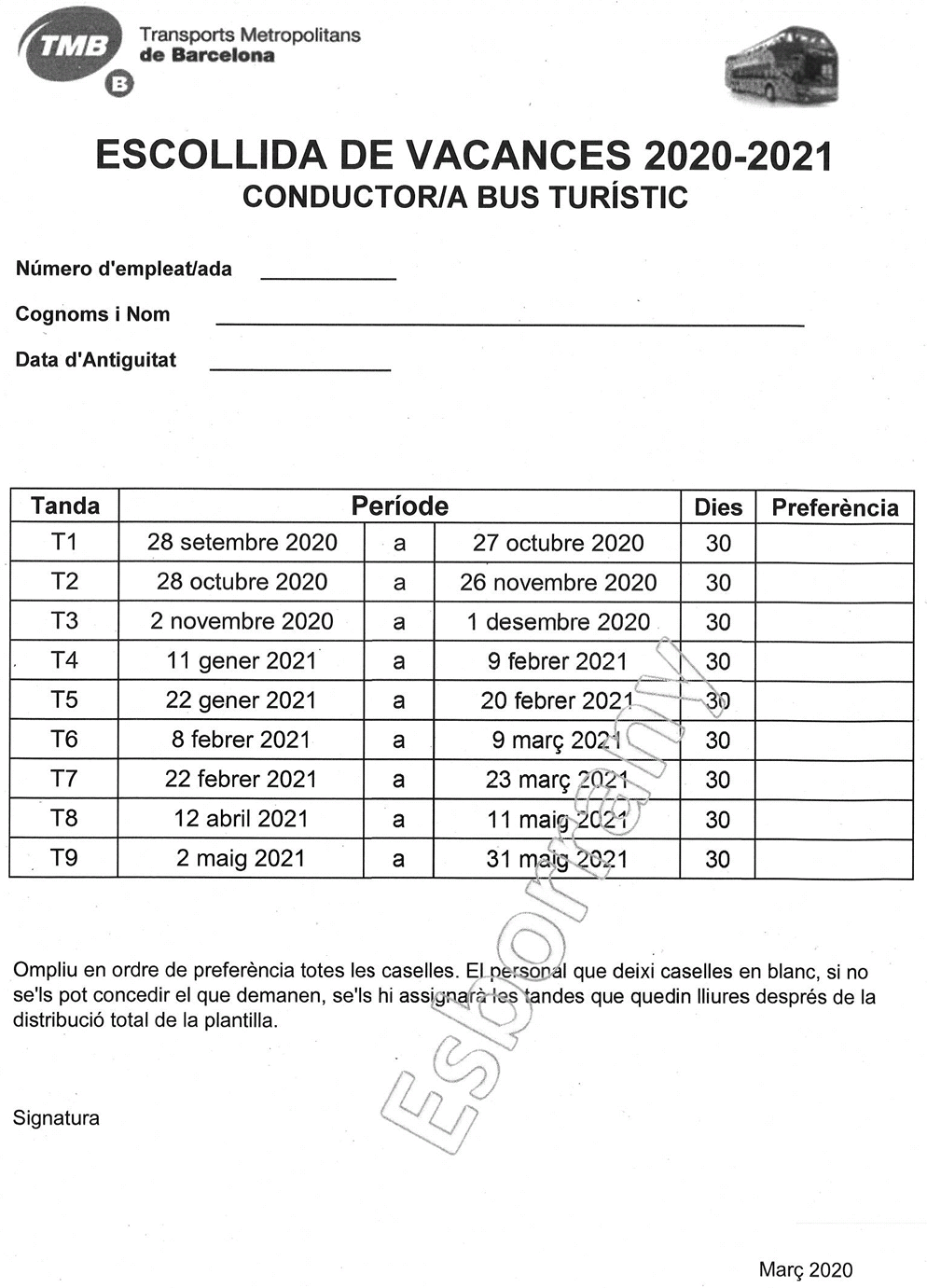 Bus turistic